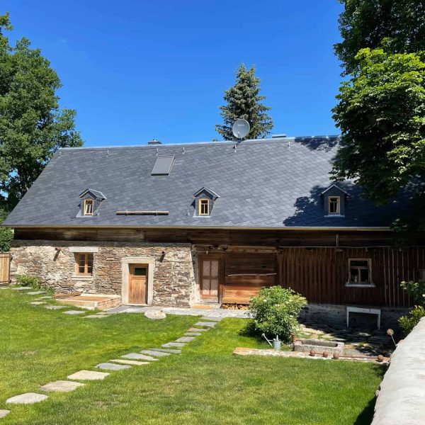 Bauernhof Vogtland Front Ansicht